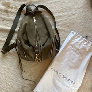 Rebecca Minkoff Julian suede backpack